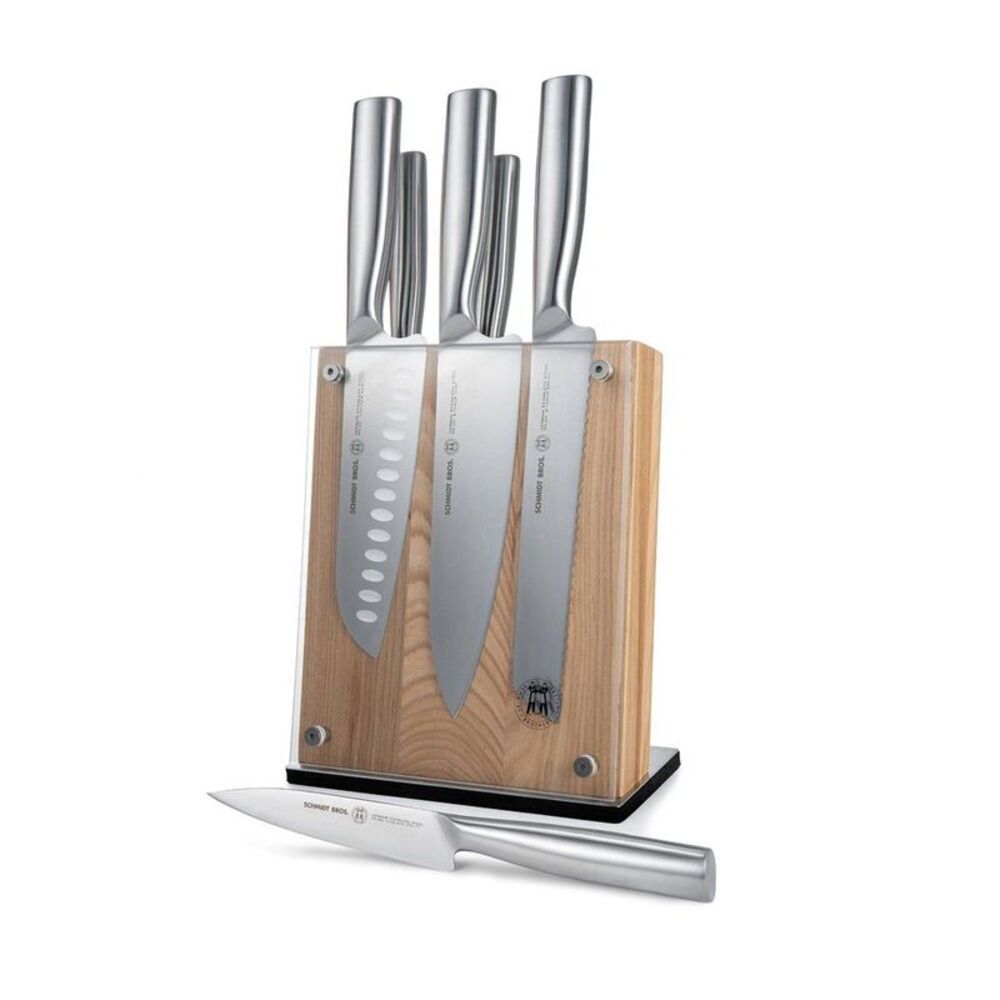 Schmidt Bros Cutlery 7pc Foundry Knife Block Set